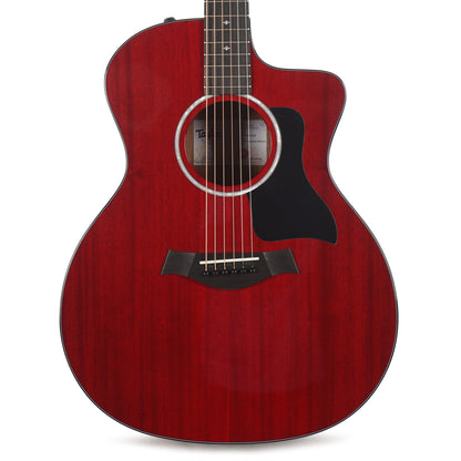 Taylor Special Edition 224ce Grand Auditorium Neo-Tropical Mahogany/Sapele Red Top ES2 Acoustic Guitars / OM and Auditorium