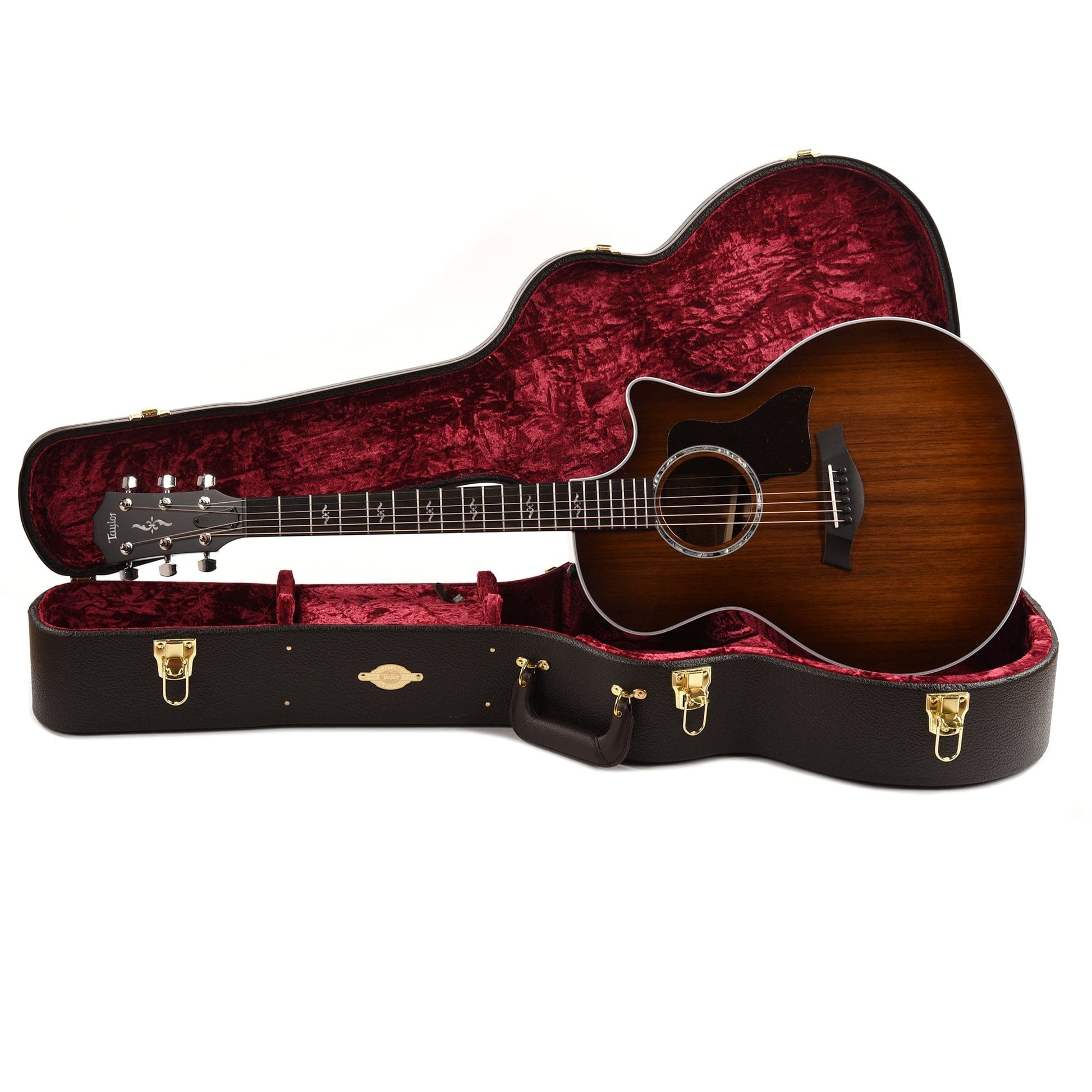 Taylor Special Edition 424ce Grand Auditorium Walnut Shaded Edgeburst Acoustic Guitars / OM and Auditorium