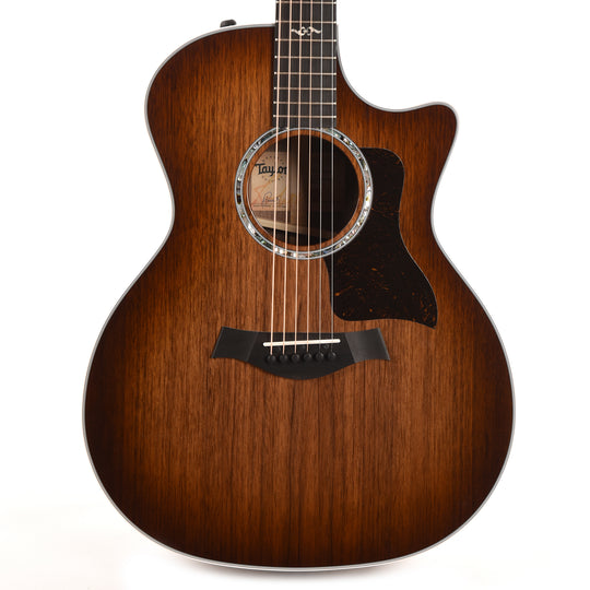 Taylor Special Edition 424ce Grand Auditorium Walnut Shaded Edgeburst Acoustic Guitars / OM and Auditorium