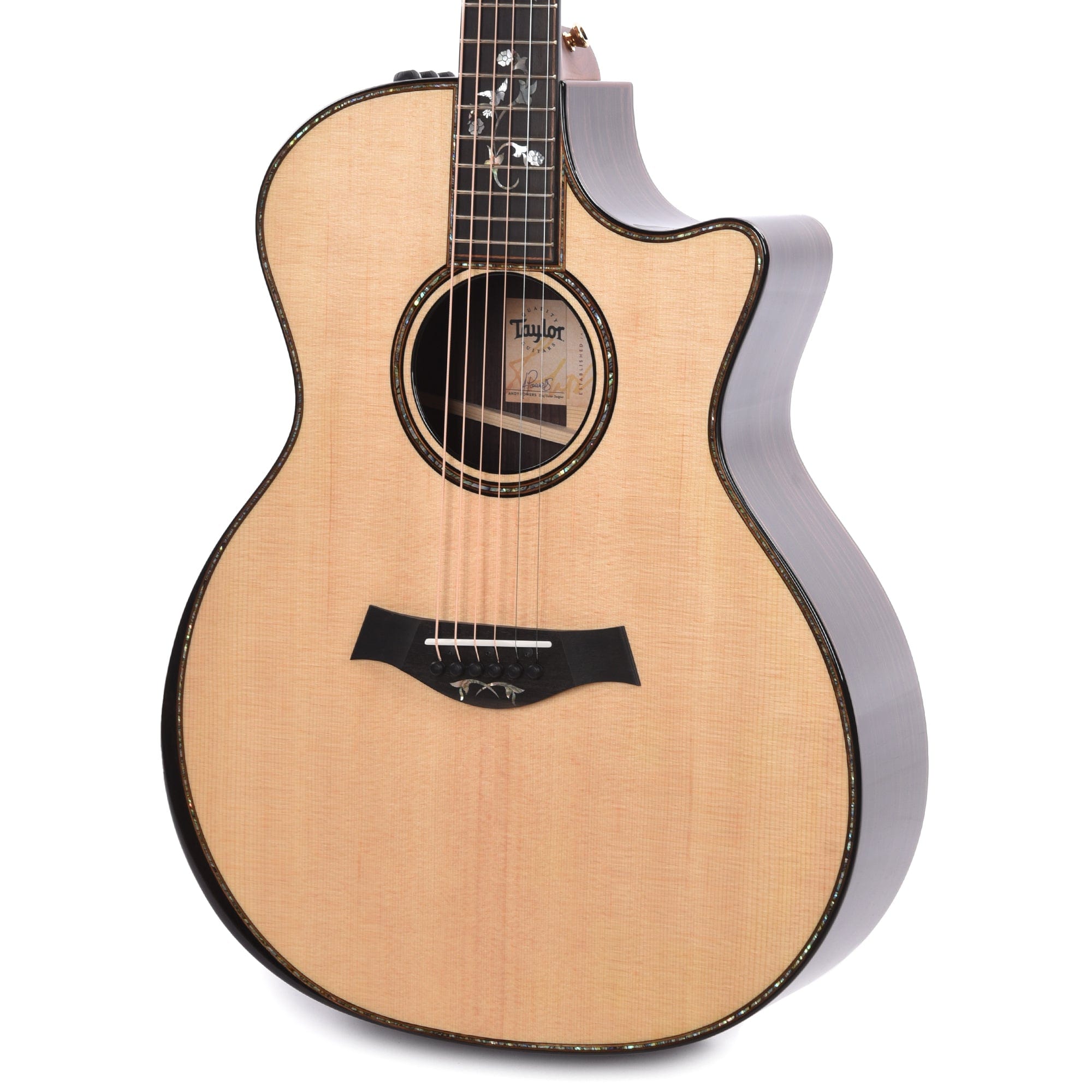 Taylor Special Edition 914ce Grand Auditorium Sitka/Rosewood Natural w/Cindy Inlay Acoustic Guitars / OM and Auditorium