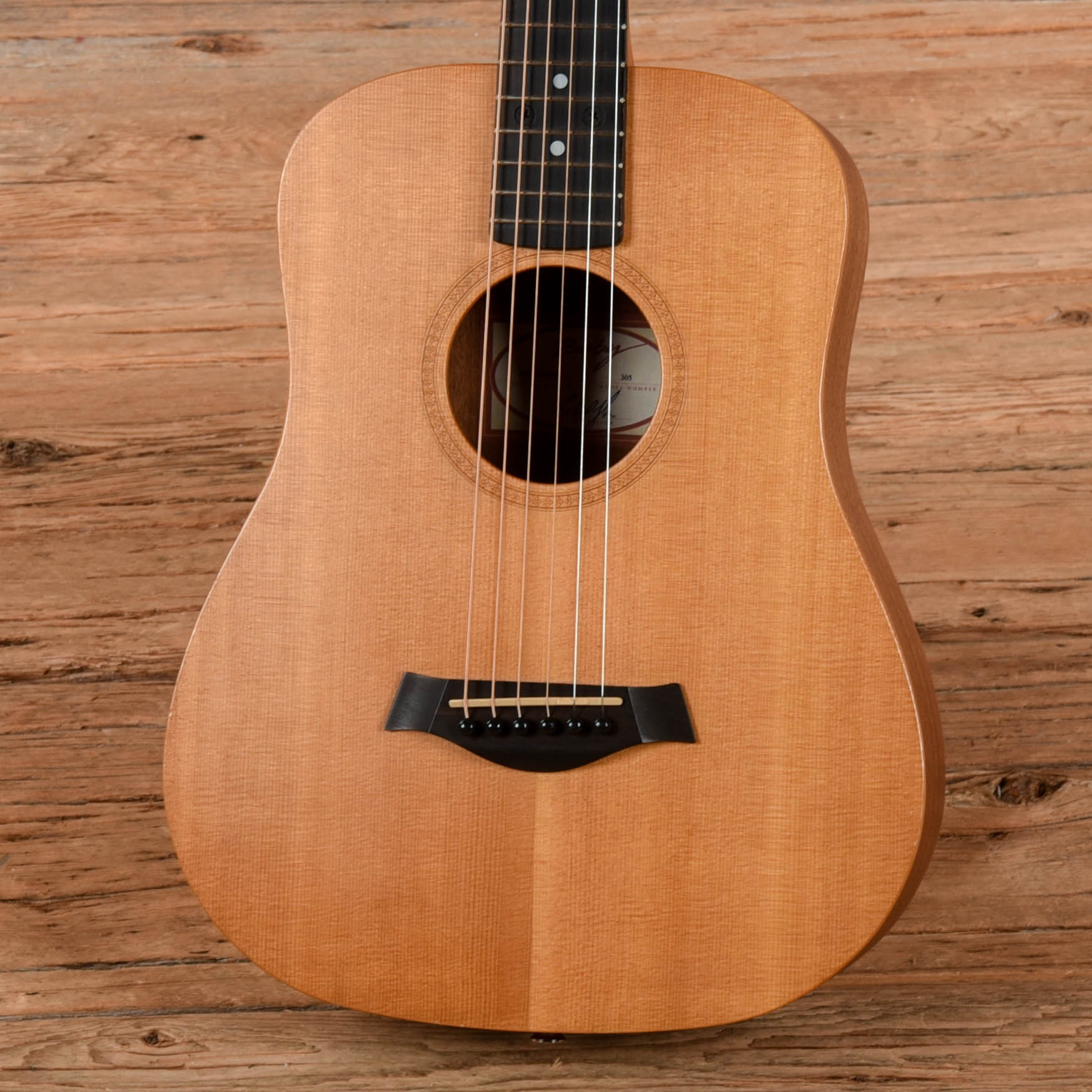 Taylor 305 Baby Taylor Acoustic Guitar Natural 2005 Acoustic Guitars / Parlor