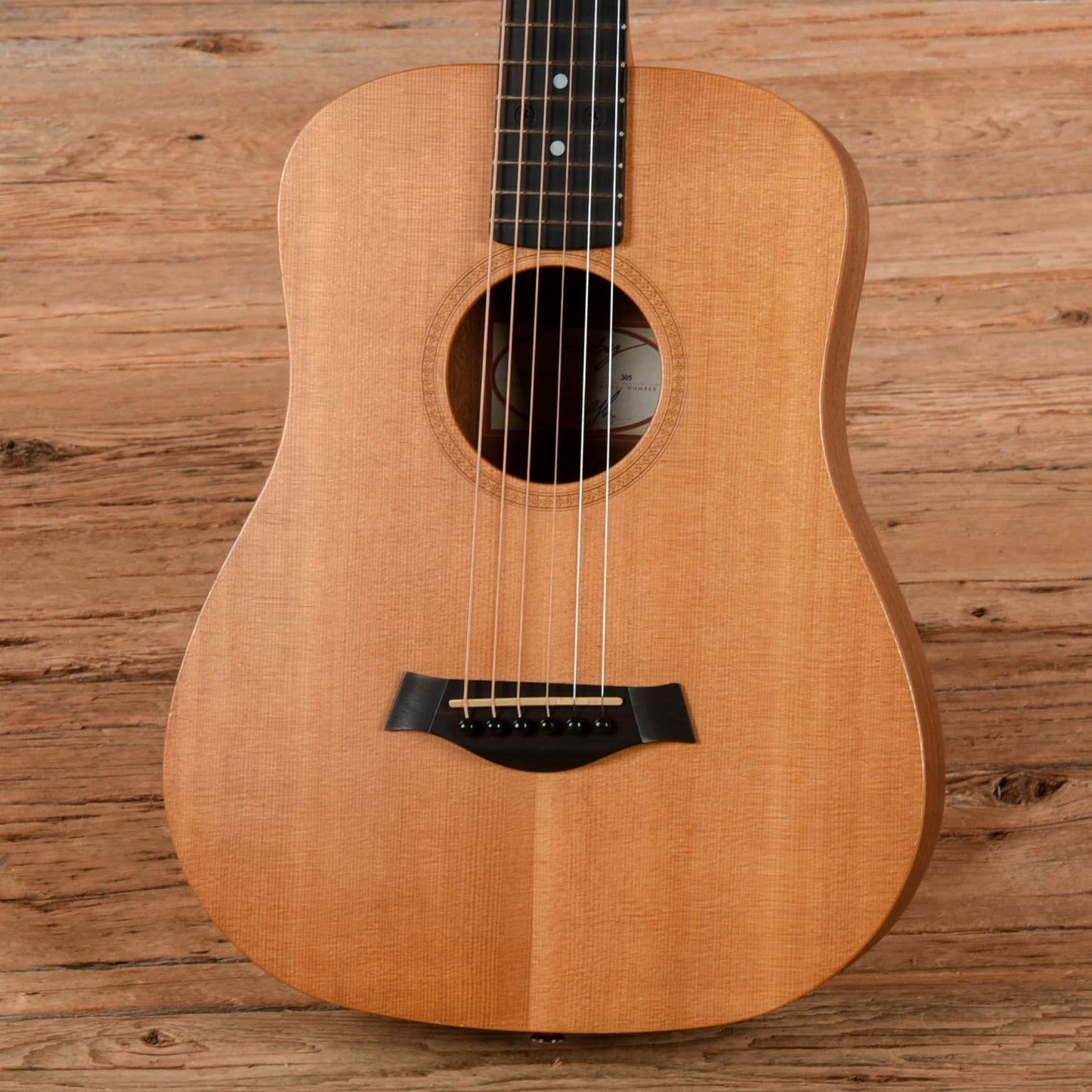 Taylor 305 Baby Taylor Acoustic Guitar Natural 2005 Acoustic Guitars / Parlor