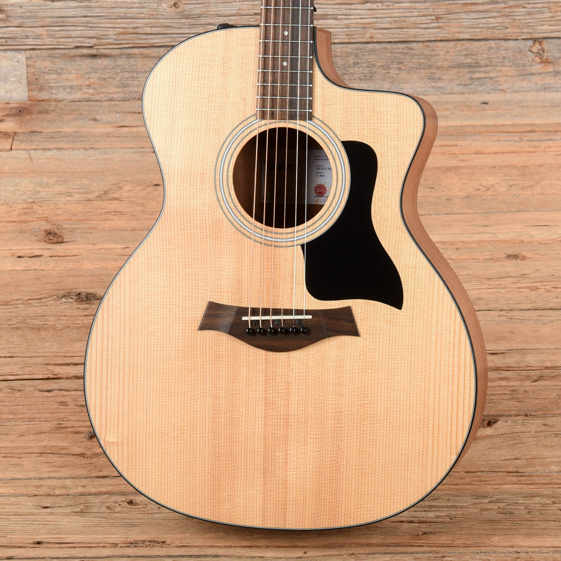 Taylor 114ce Natural 2025 Acoustic Guitars
