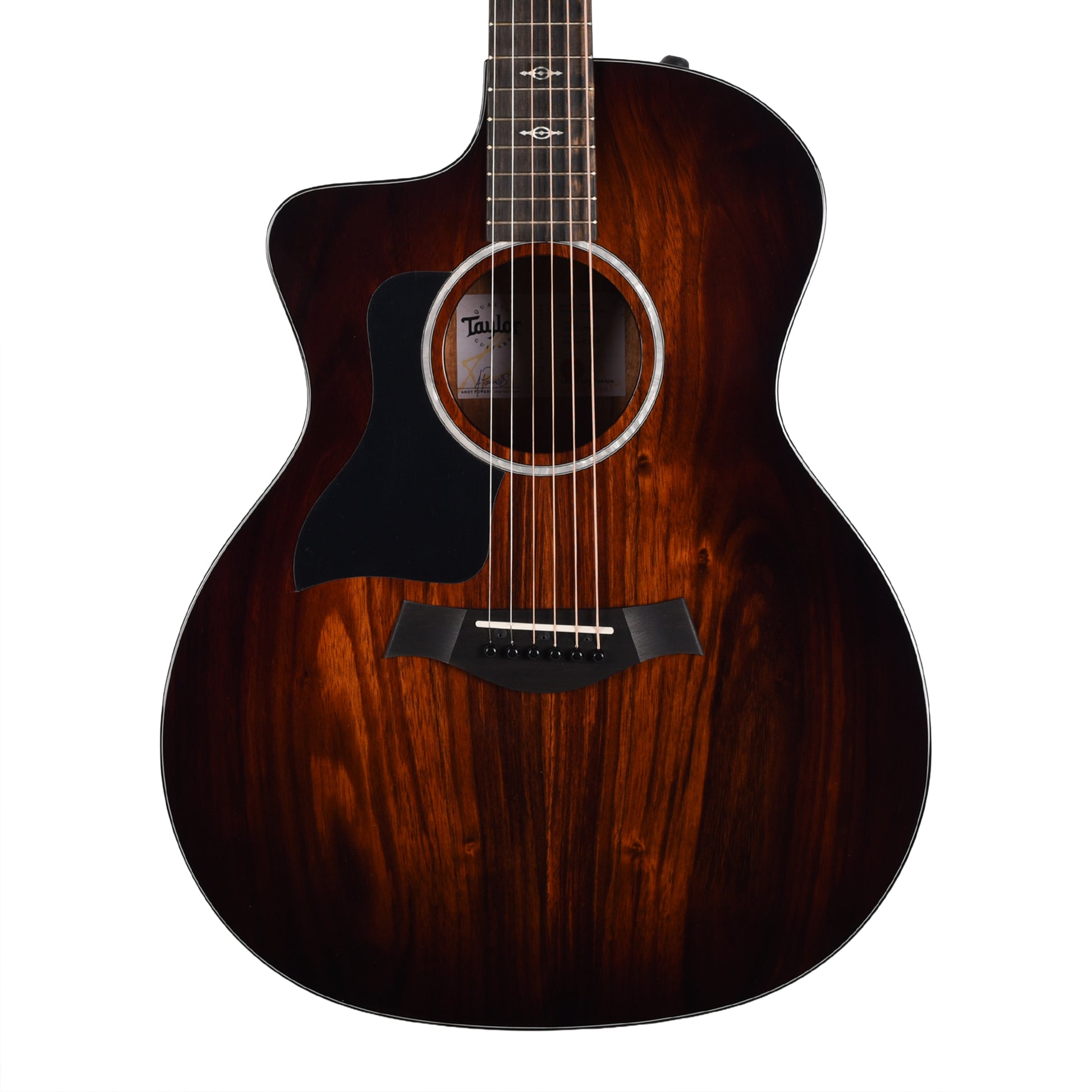 Taylor 224ce-K Deluxe LEFTY Grand Auditorium Koa Natural ES2 Acoustic Guitars