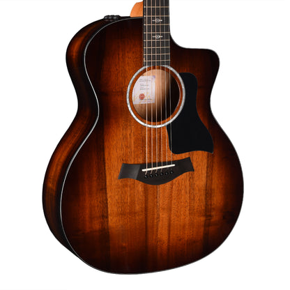 Taylor 224ce-K DLX Grand Auditorium Hawaiian Koa Shaded Edgburst ES2 Acoustic Guitars