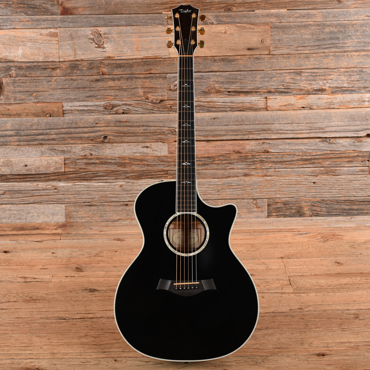Taylor 614ce Black 2006 Acoustic Guitars