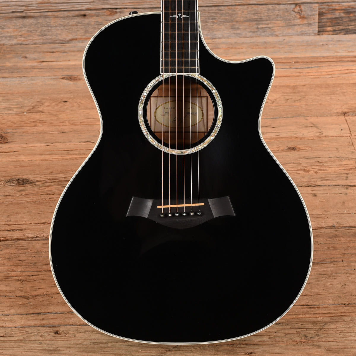 Taylor 614ce Black 2006 Acoustic Guitars