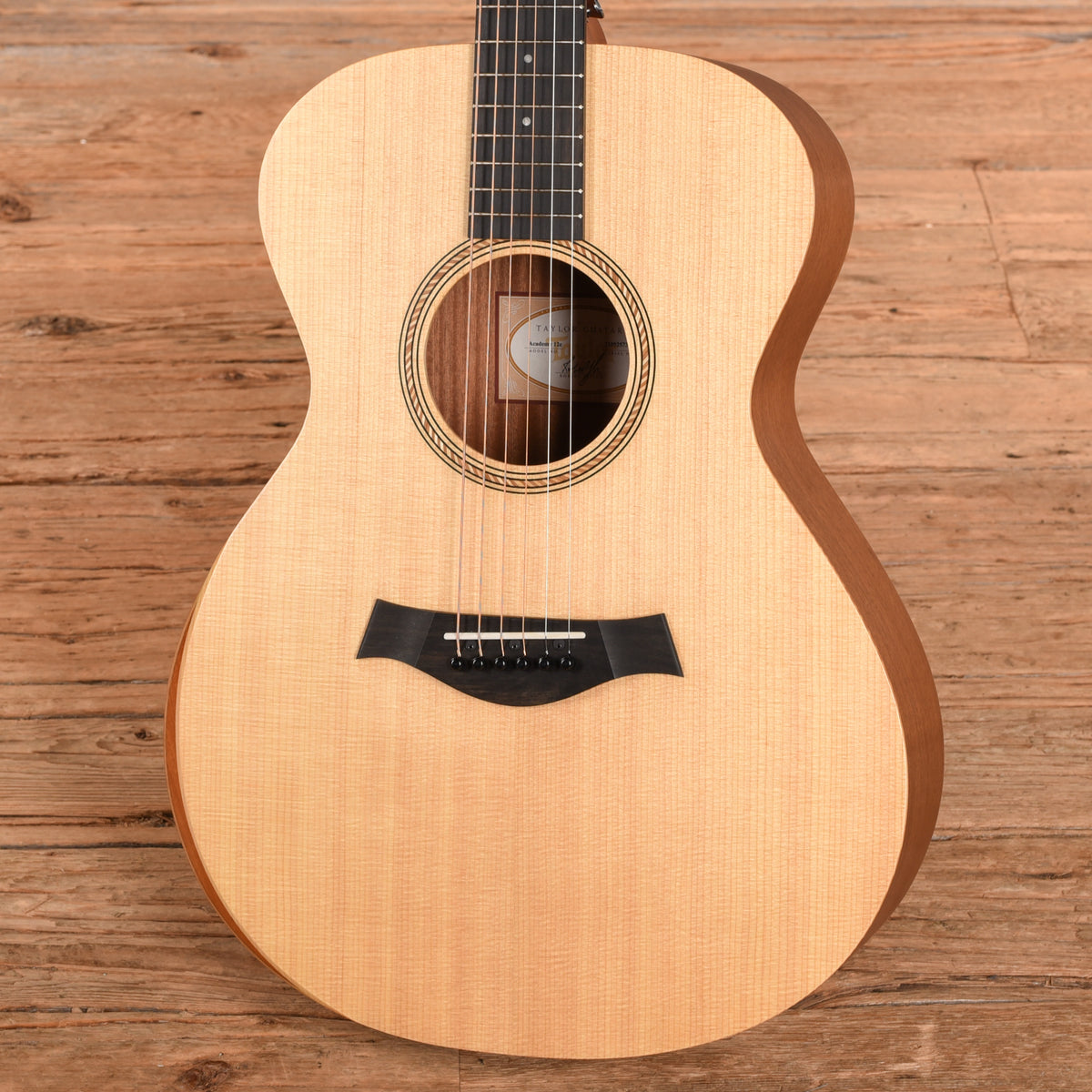 Taylor A12e Sitka/Sapele Grand Concert Natural 2017 Acoustic Guitars