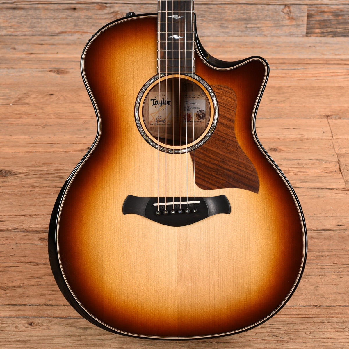 Taylor Builder's Edition 814ce Sunburst 2024 Acoustic Guitars