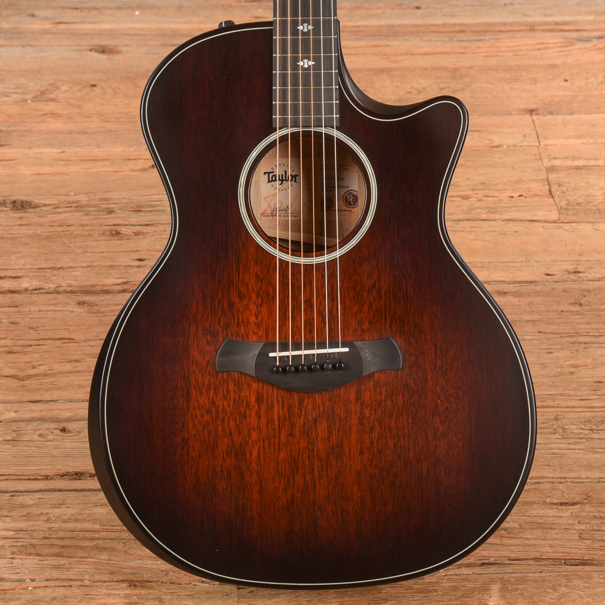 Taylor Builders Edition 324ce Sunburst 2024 Acoustic Guitars
