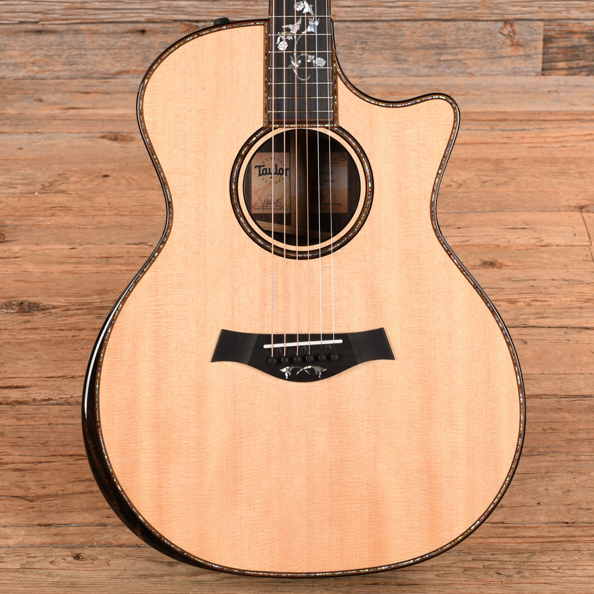 Taylor Builders Edition 914ce Grand Auditorium Natural 2023 Acoustic Guitars