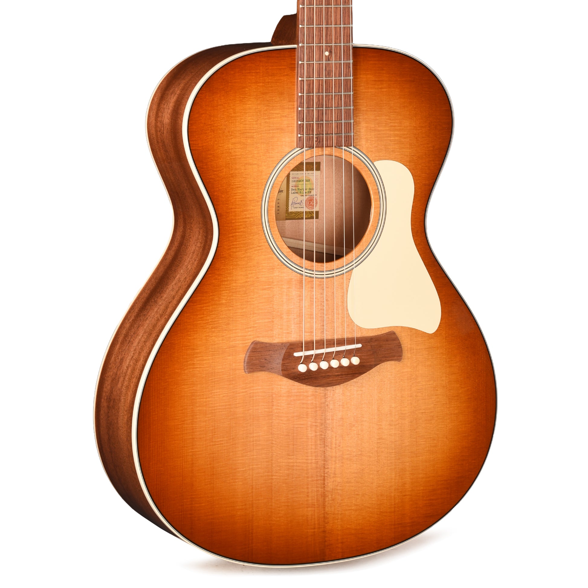 Taylor Gold Label 512e Ben Harper Signature Grand Concert Torrefied Sitka/Neo-Tropical Mahogany Shaded Edge Burst w/Claria Pickup Acoustic Guitars