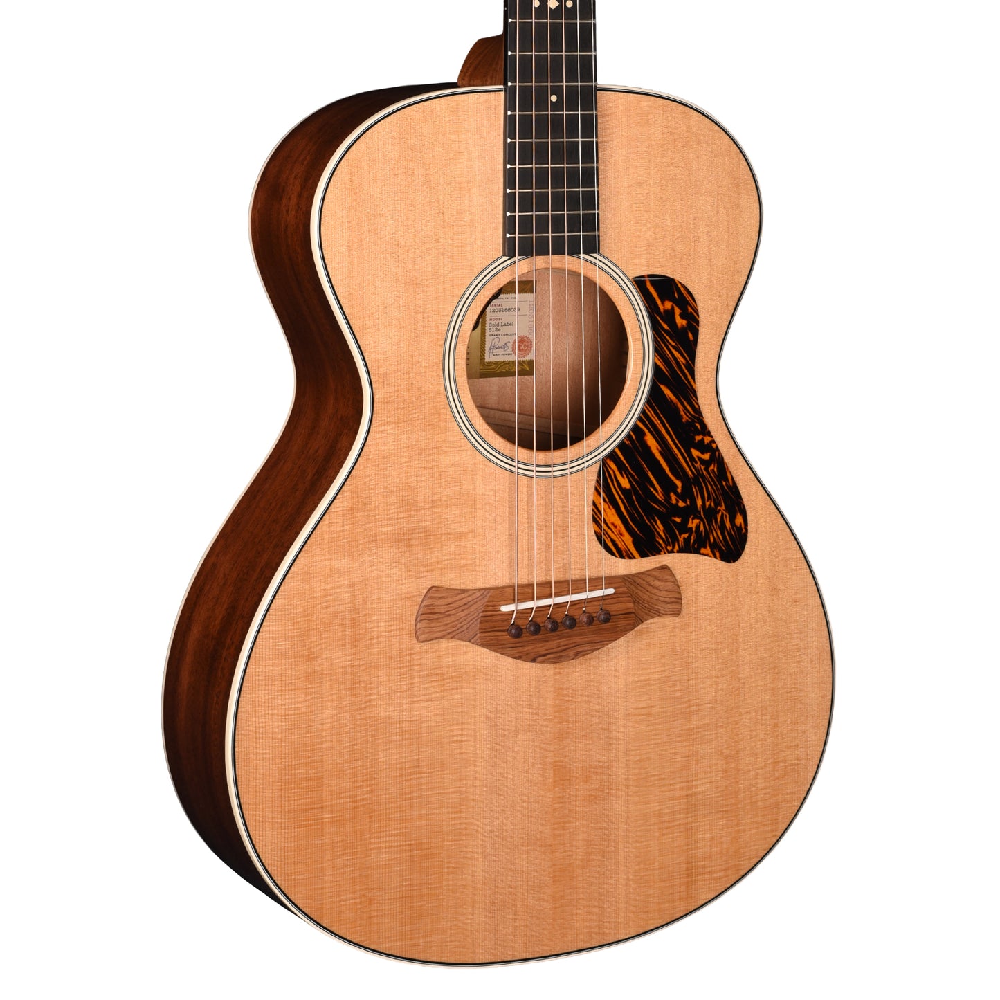 Taylor Gold Label 512e Grand Concert Torrefied Sitka/Neo-Tropical Mahogany Natural w/Claria Pickup Acoustic Guitars