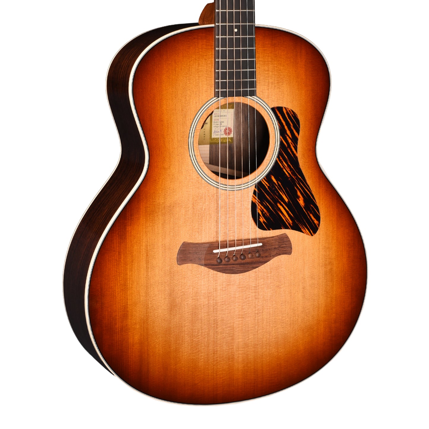 Taylor Gold Label 714e Super Auditorium Torrefied Spruce/Rosewood Sunburst w/Firestripe Pickguard & L.R. Baggs VTC Acoustic Guitars
