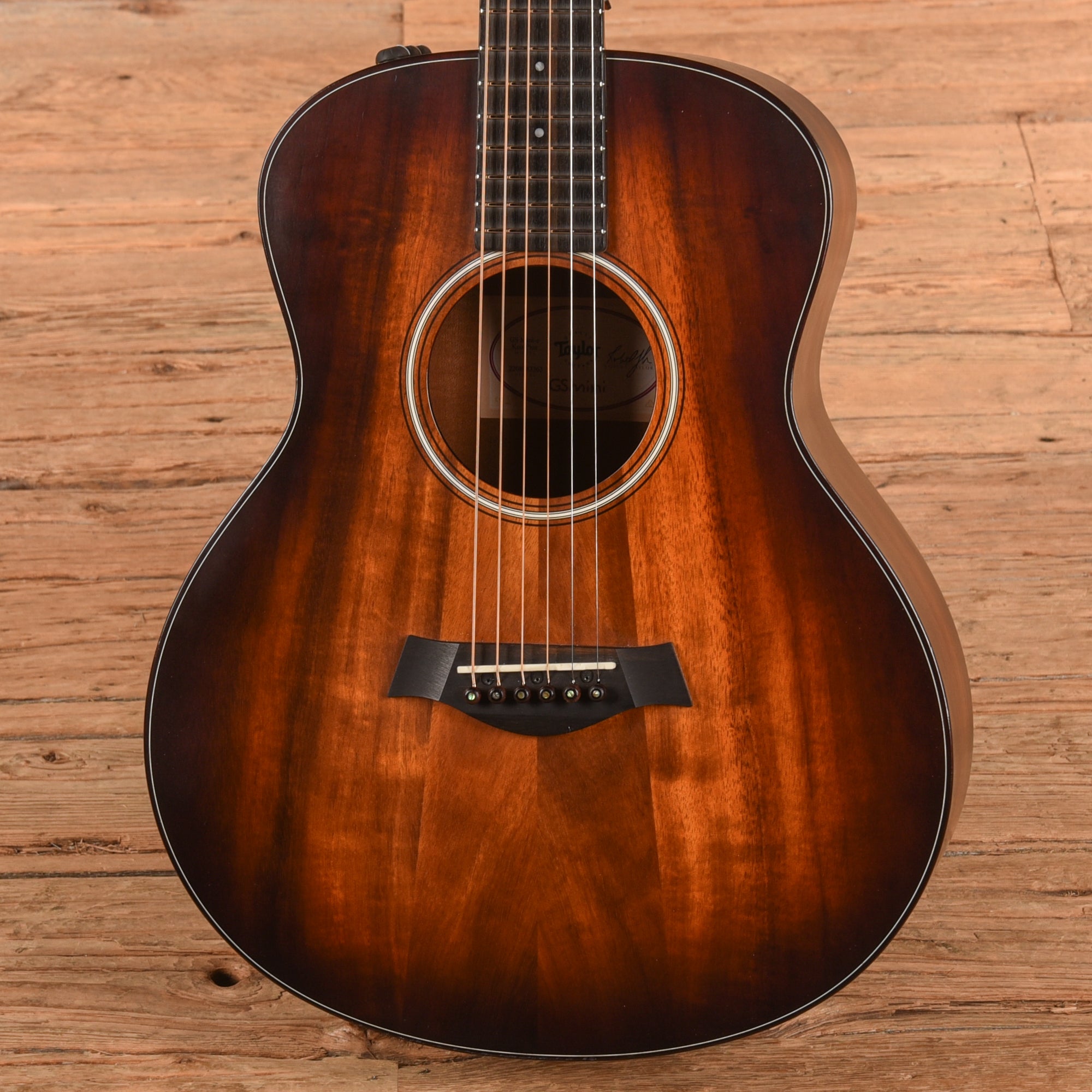 Taylor GS Mini-e Koa Plus Sunburst 2023 Acoustic Guitars
