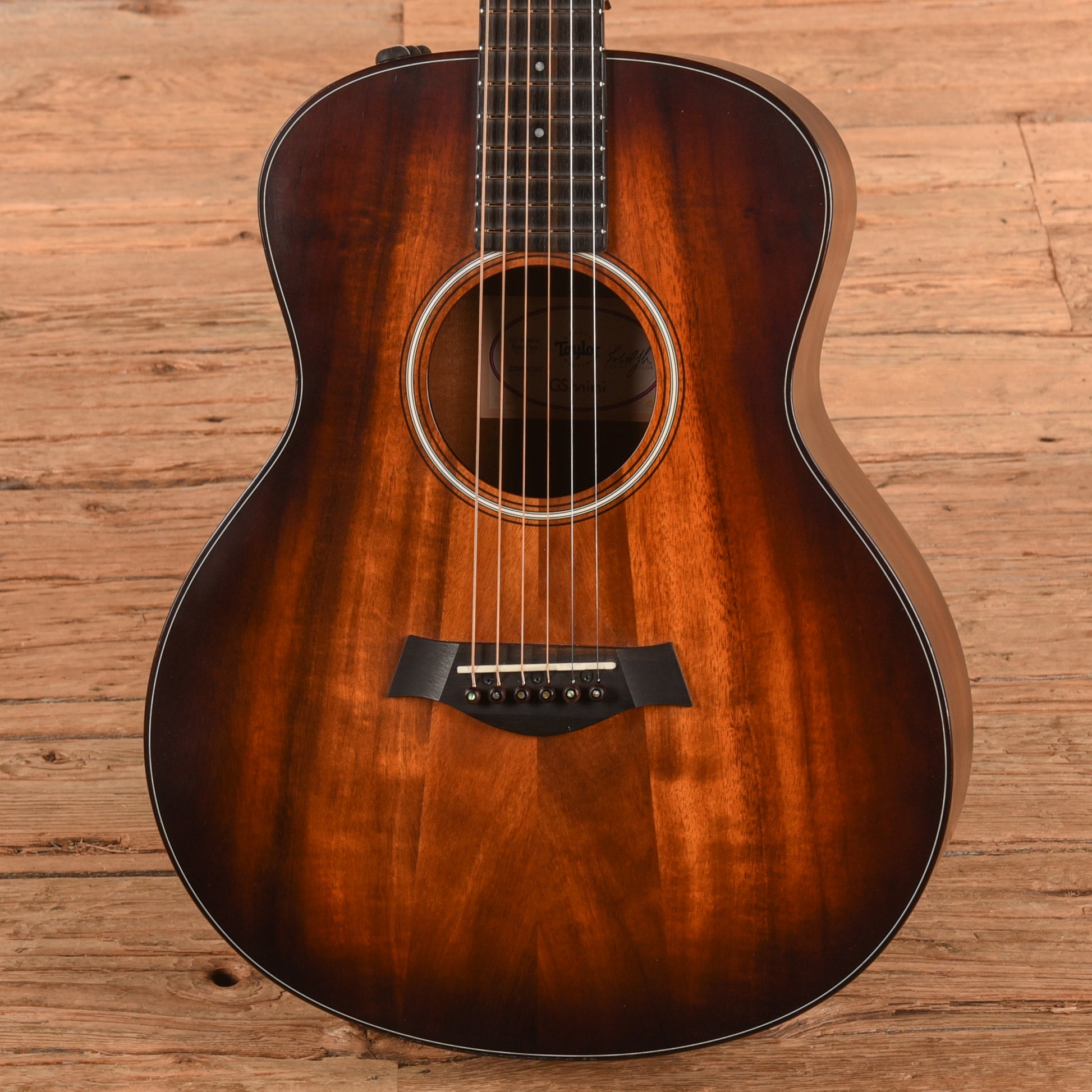 Taylor GS Mini-e Koa Plus Sunburst 2023 Acoustic Guitars