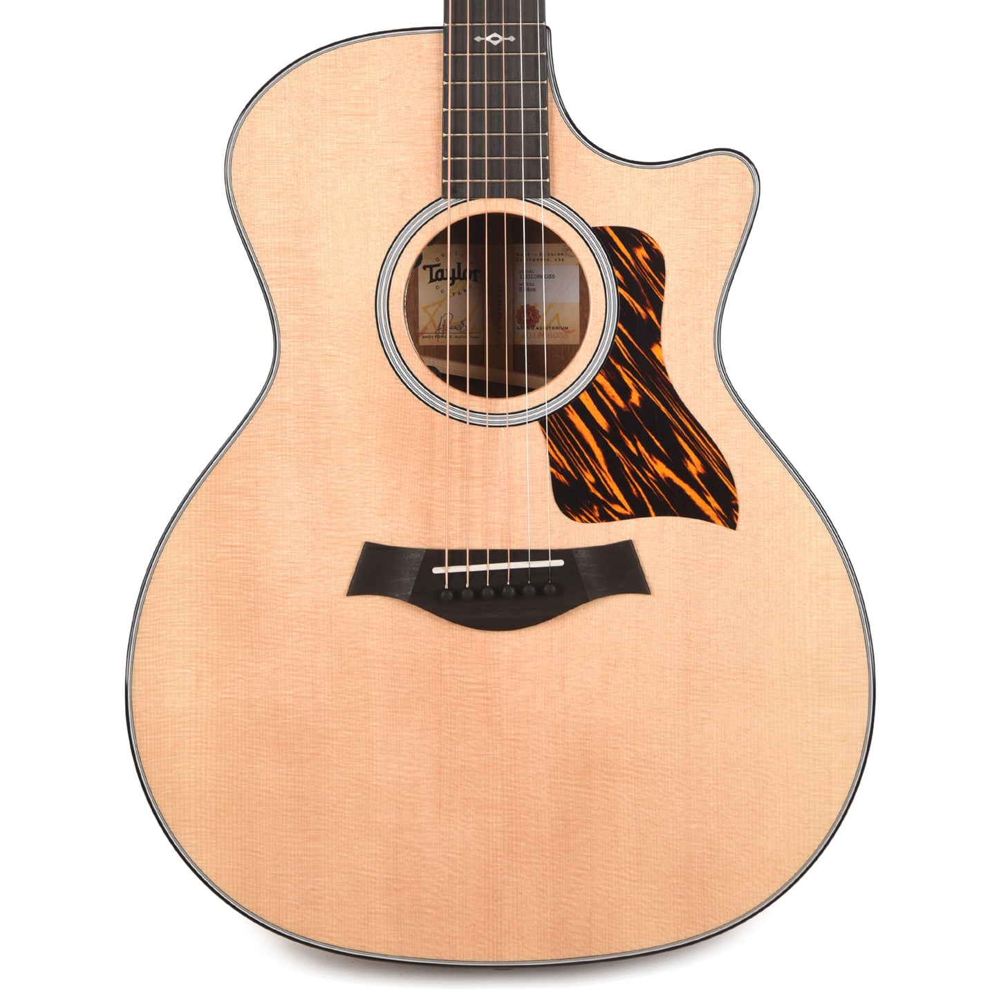 Taylor Next Generation 314ce Grand Auditorium Sitka Spruce/Sapele Medium Brown w/Claria Acoustic Guitars