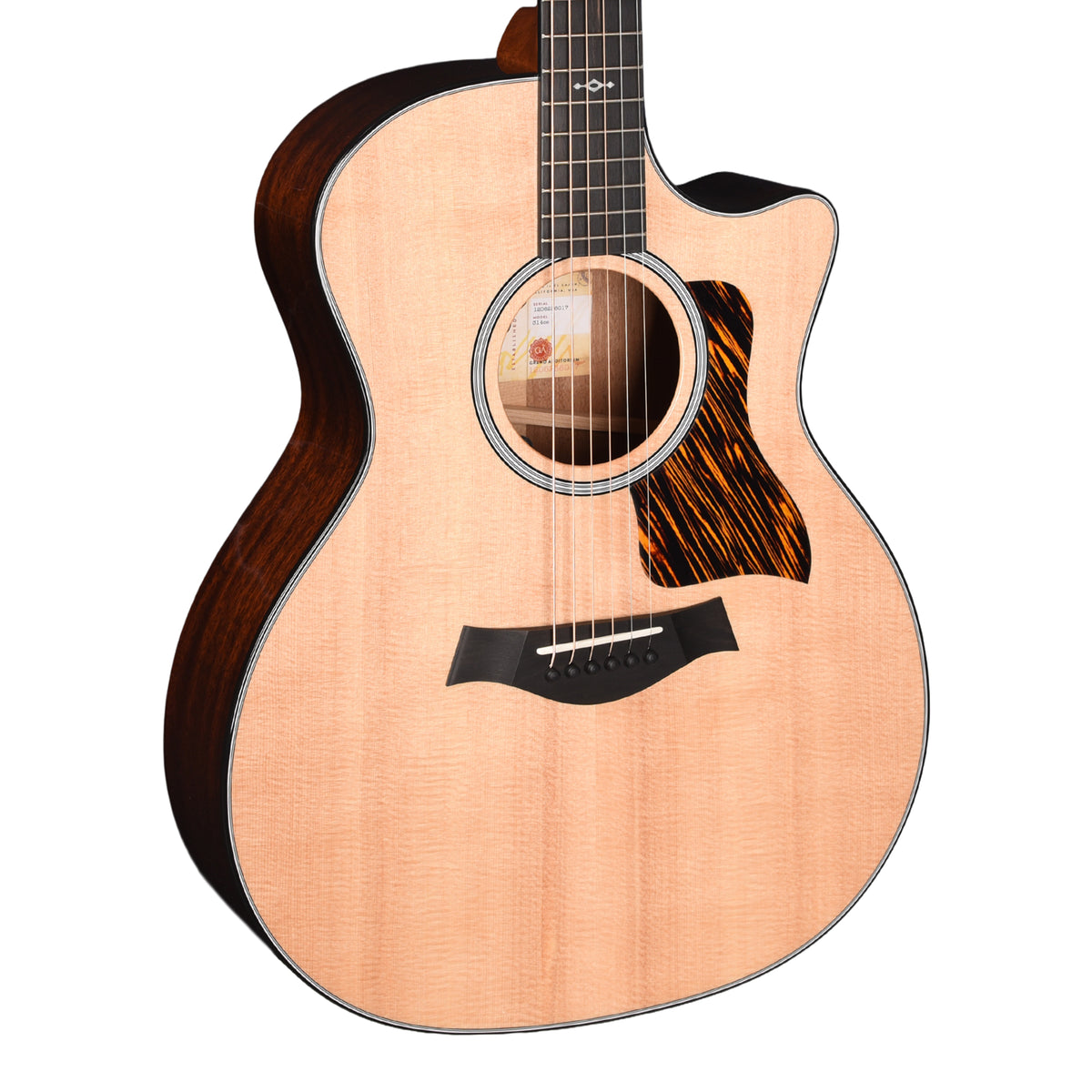 Taylor Next Generation 314ce Grand Auditorium Sitka Spruce/Sapele Medium Brown w/Claria Acoustic Guitars