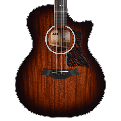 Taylor Next Generation 324ce Grand Auditorium Neo-Tropical Mahogany/Sapele Shaded Edgeburst w/Claria Acoustic Guitars