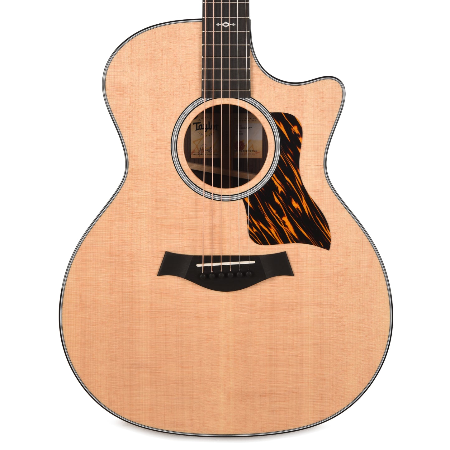 Taylor Next Generation 414ce Grand Auditorium Sitka Spruce/Rosewood Natural w/Claria Acoustic Guitars