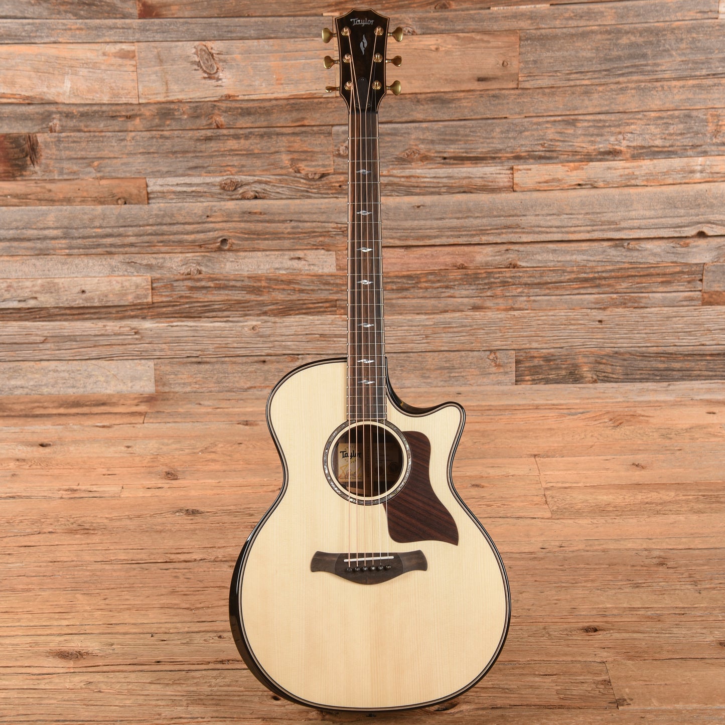 Taylor Next Generation Builder's Edition 814ce Grand Auditorium Adirondack Spruce/Rosewood Natural w/Claria Acoustic Guitars