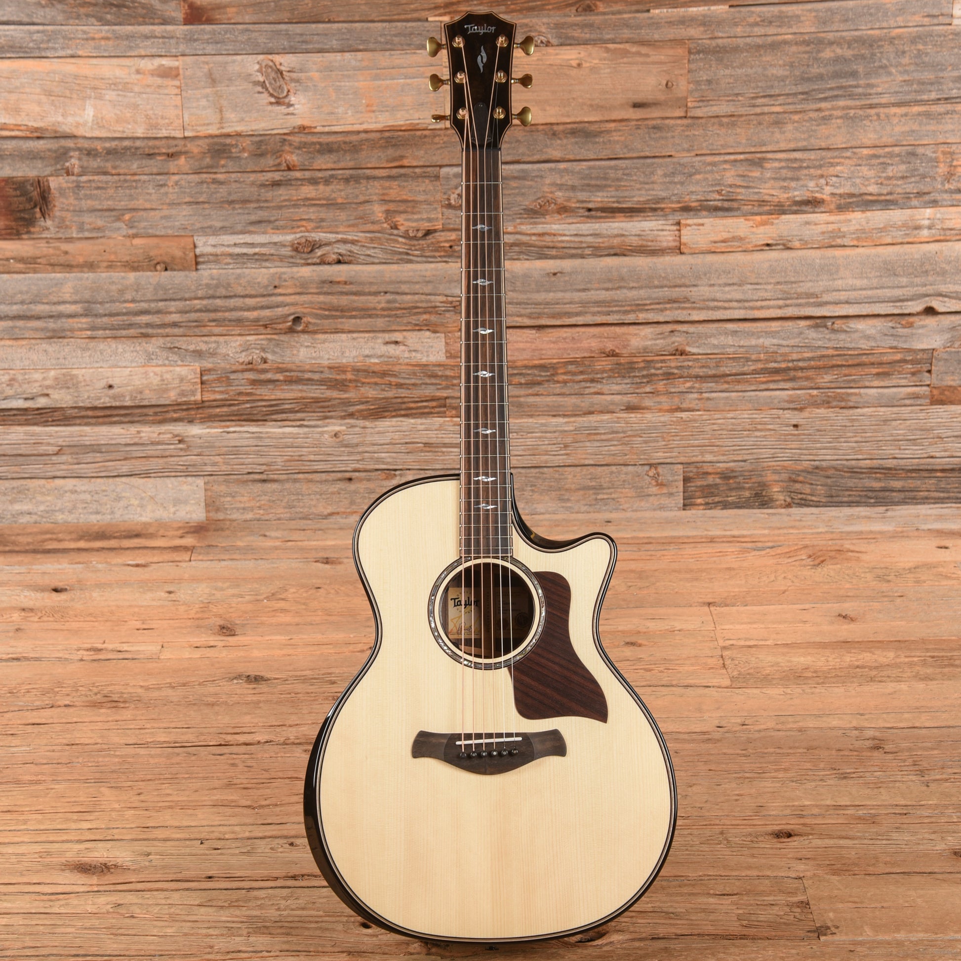 Taylor Next Generation Builder's Edition 814ce Grand Auditorium Adirondack Spruce/Rosewood Natural w/Claria Acoustic Guitars