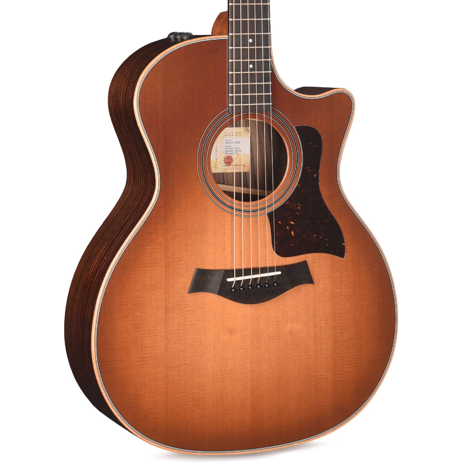 Taylor Next Generation Special Edition 414ce Studio Grand Auditorium Torrefied Sitka Spruce/Rosewood Honeyburst ES2 Acoustic Guitars