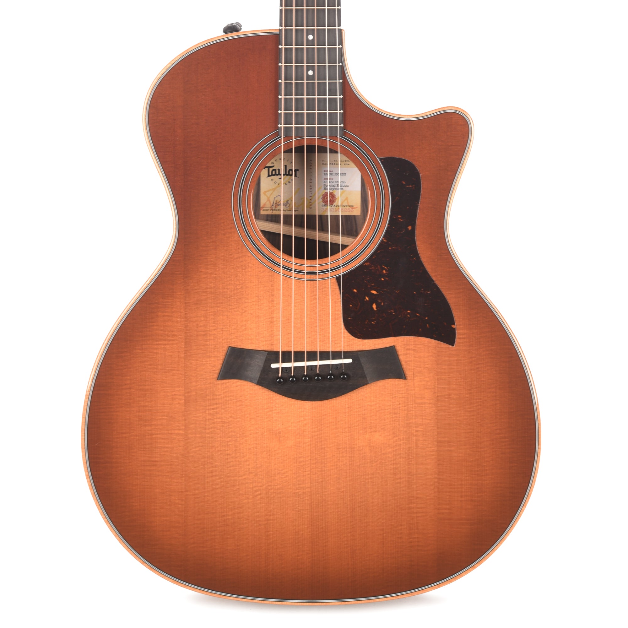 Taylor Next Generation Special Edition 414ce Studio Grand Auditorium Torrefied Sitka Spruce/Rosewood Honeyburst ES2 Acoustic Guitars