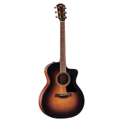 Taylor Special Edition 114ce Dark Tobacco Sunburst Teardrop Acoustic Guitars