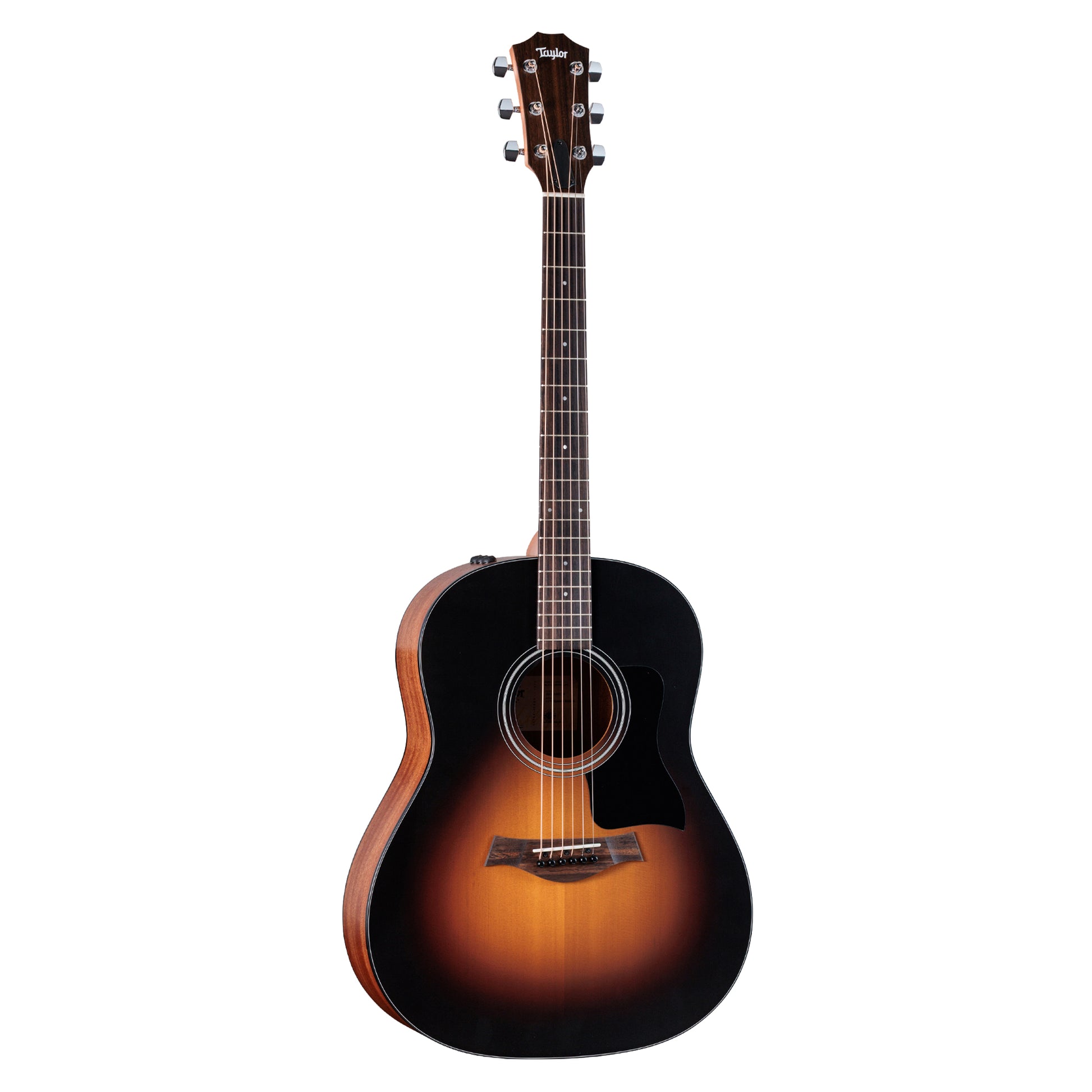Taylor Special Edition 117e Dark Tobacco Sunburst Teardrop Acoustic Guitars