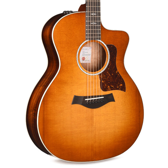 Taylor Special Edition 214ce-K DLX Grand Auditorium Torrefied Sitka Spruce/Hawaiian Koa Honeyburst ES2 Acoustic Guitars