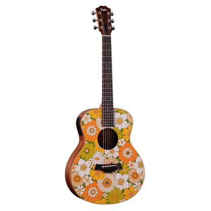 Taylor Special Edition GS Mini-e Floral Green Acoustic Guitars