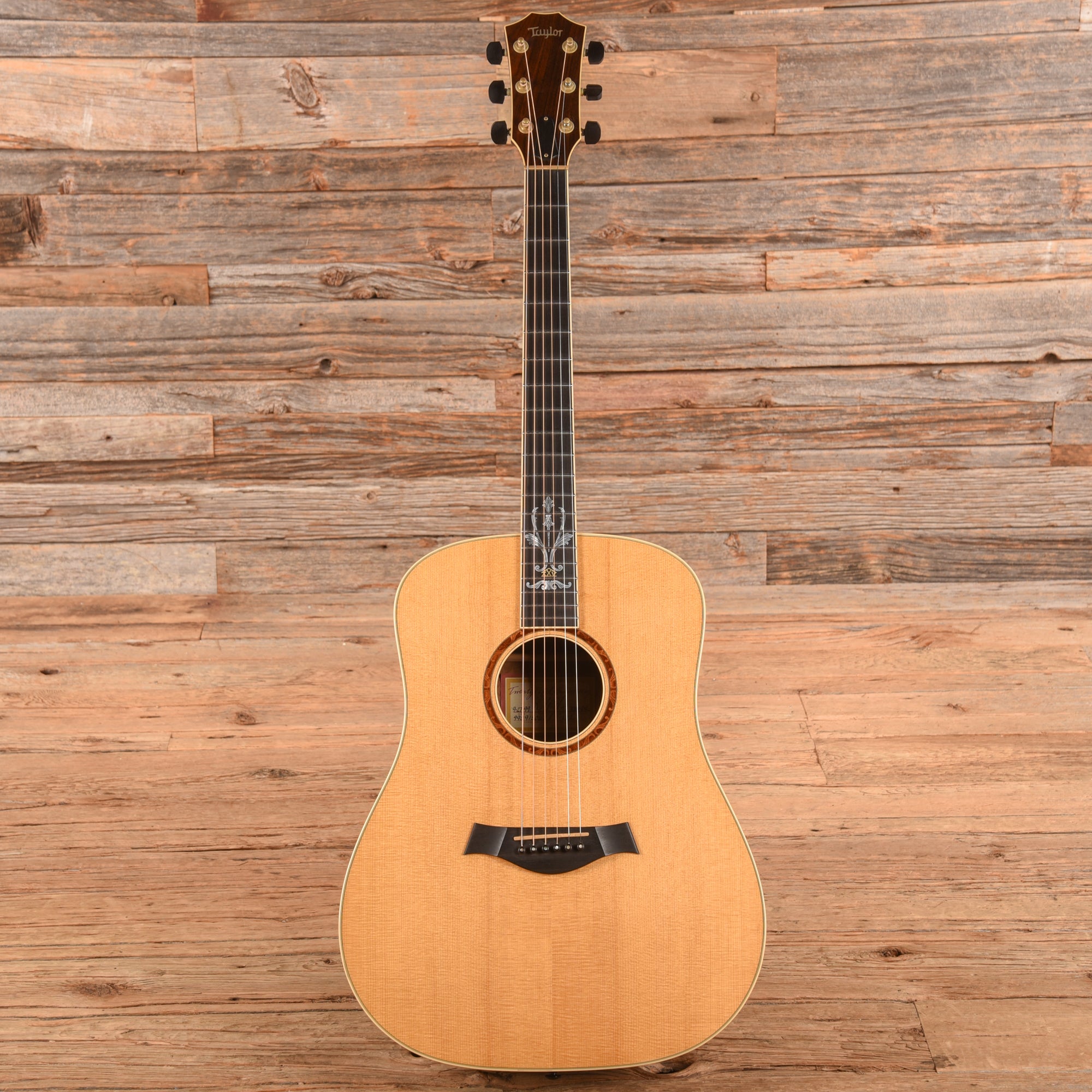 Taylor XXV-DR 25th Anniversary Dreadnaught Natural 1999 Acoustic Guitars