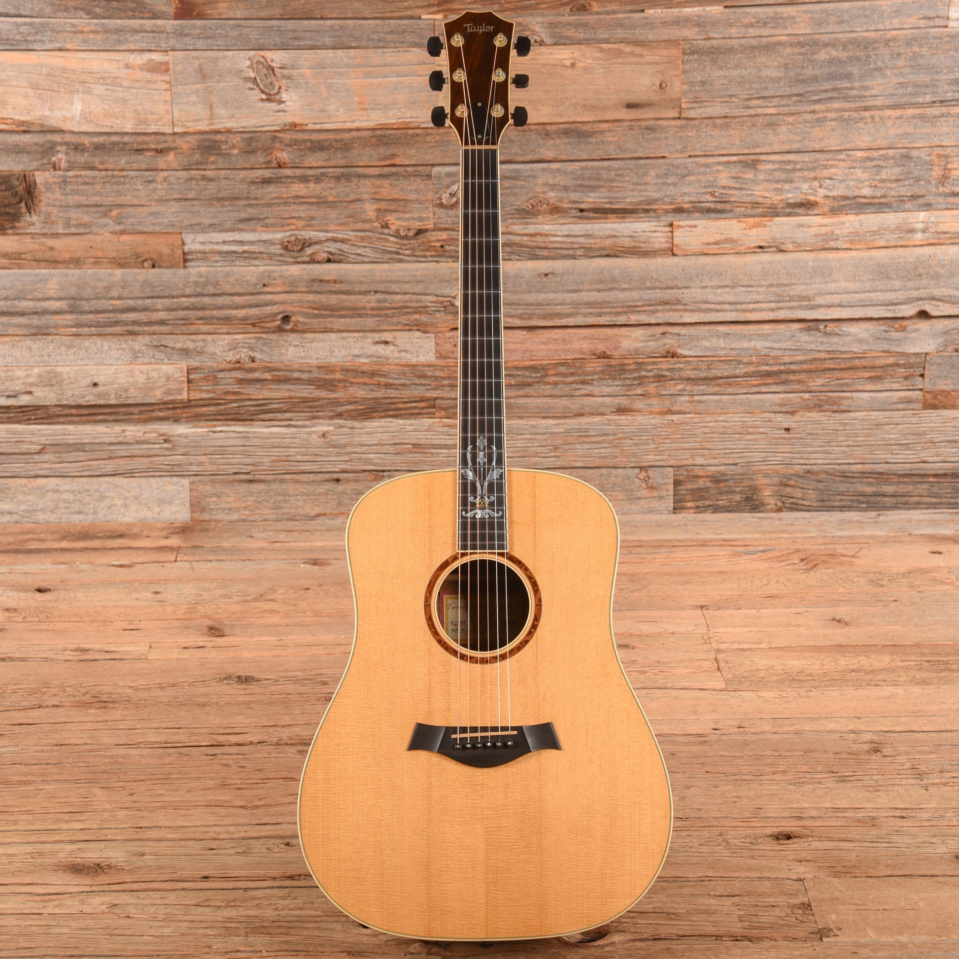 Taylor XXV-DR 25th Anniversary Dreadnaught Natural 1999 Acoustic Guitars