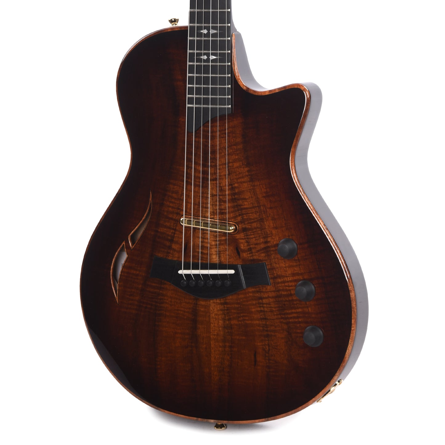 Taylor T5z Custom Hawaiian Koa Shaded Edgeburst Electric Guitars / Semi-Hollow