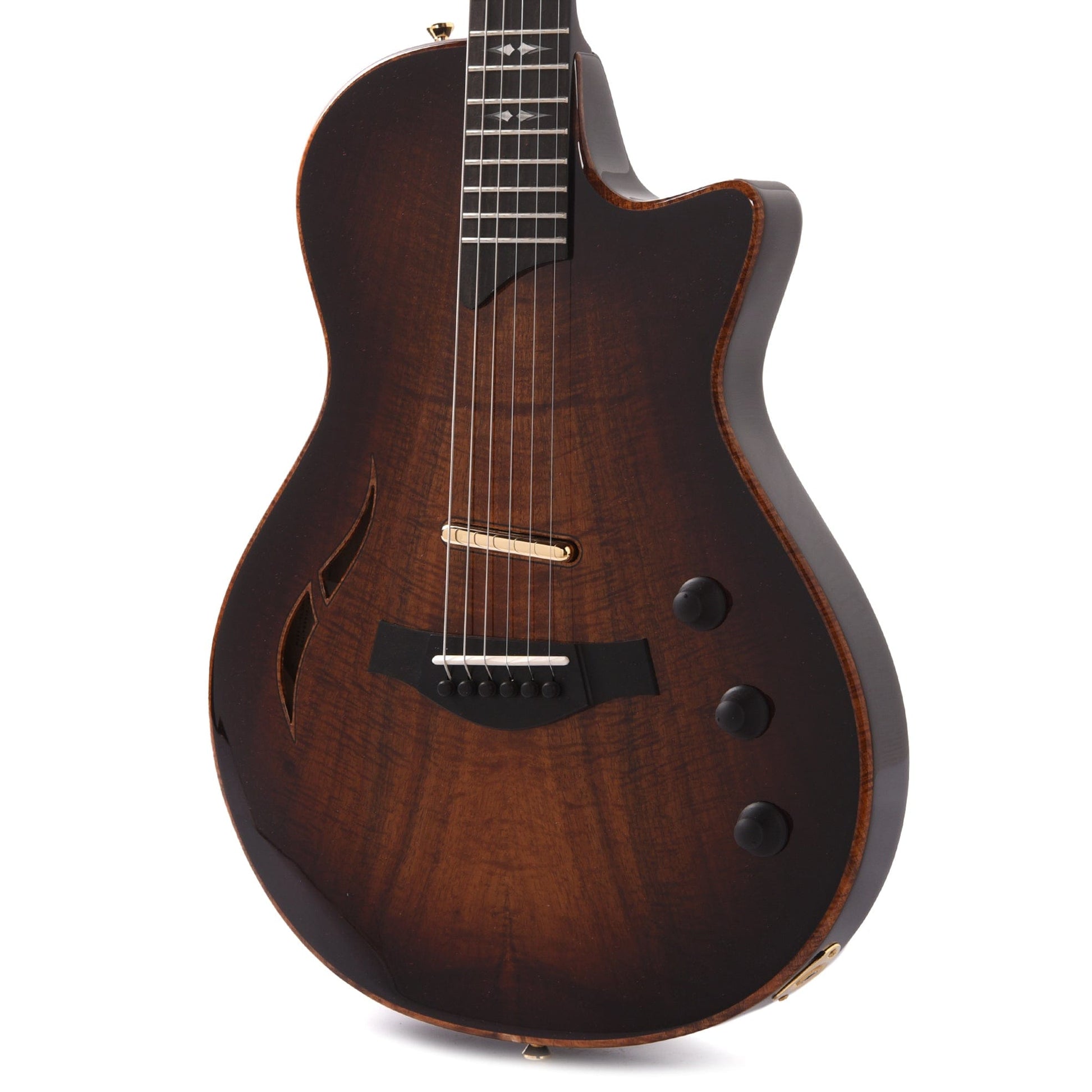 Taylor T5z Hawaiian Koa Custom Shaded Edgeburst Electric Guitars / Semi-Hollow