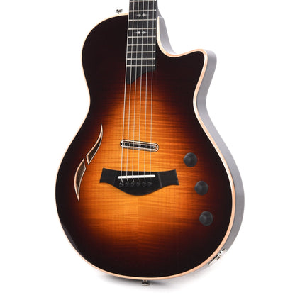 Taylor T5z Pro Figured Big Leaf Maple Dark Tobacco Sunburst Electric Guitars / Semi-Hollow