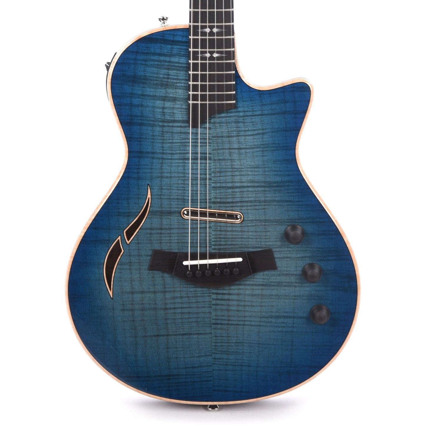 Taylor T5z Pro Figured Big Leaf Maple Harbor Blue Electric Guitars / Semi-Hollow