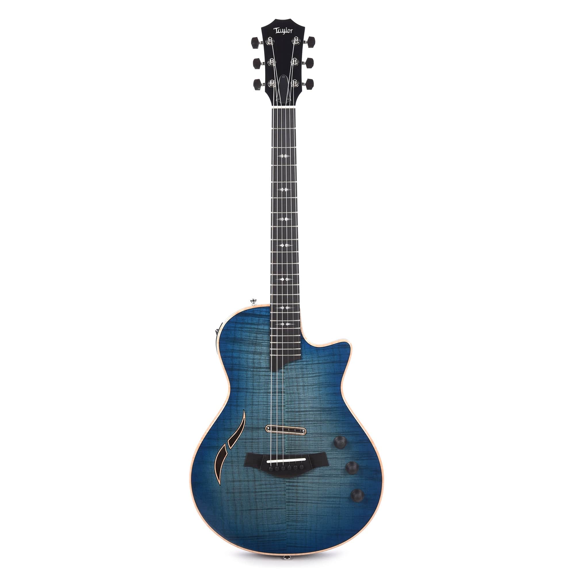 Taylor T5z Pro Figured Big Leaf Maple Harbor Blue Electric Guitars / Semi-Hollow