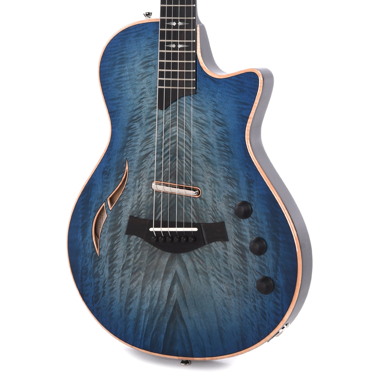 Taylor T5z Pro Figured Big Leaf Maple Harbor Blue Electric Guitars / Semi-Hollow