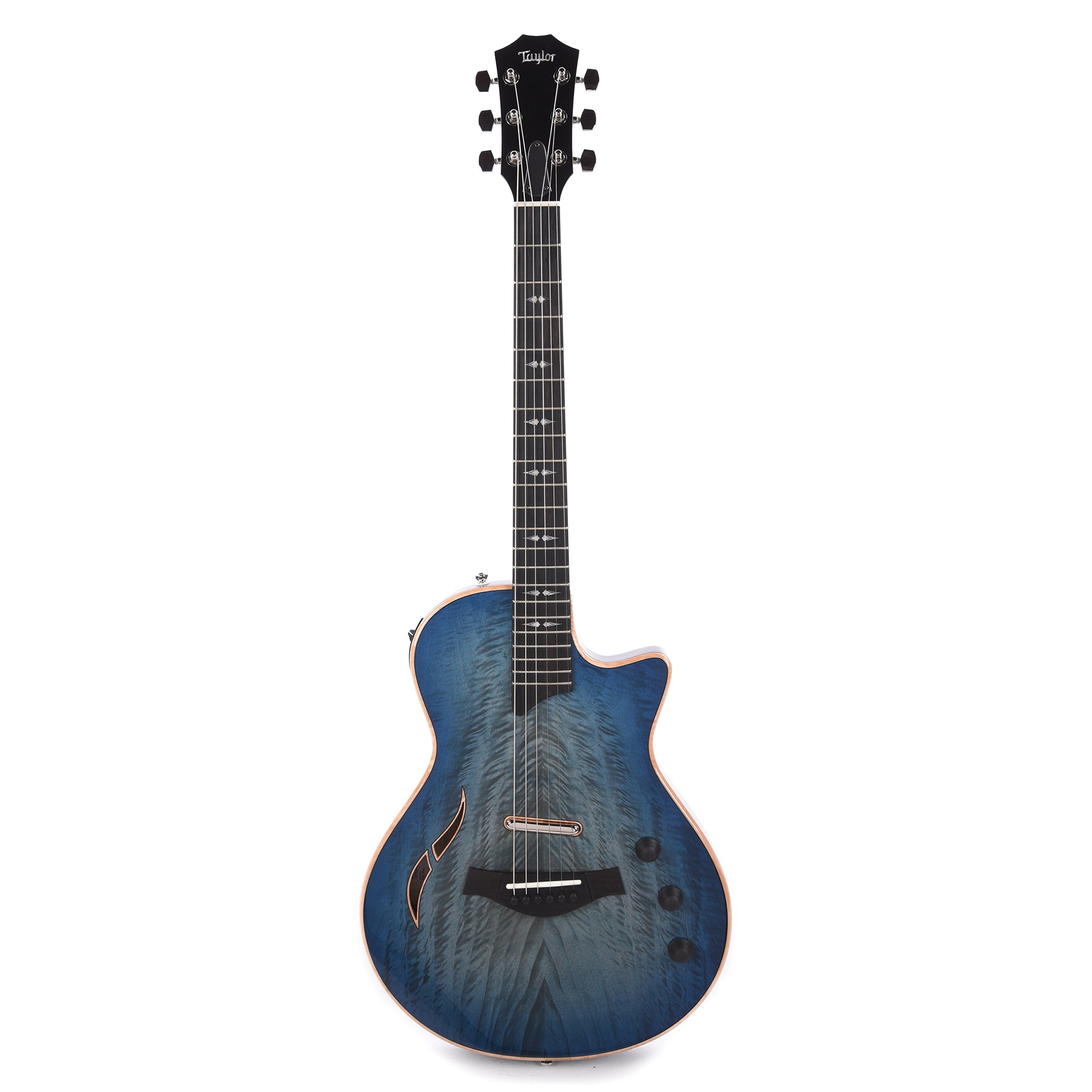Taylor T5z Pro Figured Big Leaf Maple Harbor Blue Electric Guitars / Semi-Hollow