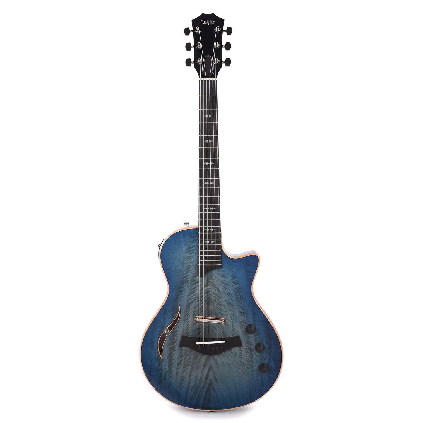 Taylor T5z Pro Figured Big Leaf Maple Harbor Blue Electric Guitars / Semi-Hollow