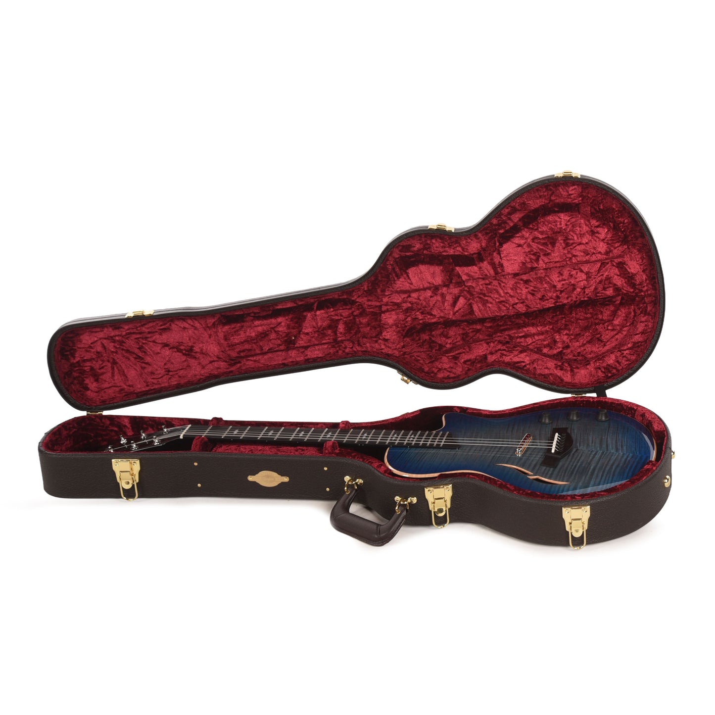 Taylor T5z Pro Figured Big Leaf Maple Harbor Blue Electric Guitars / Semi-Hollow