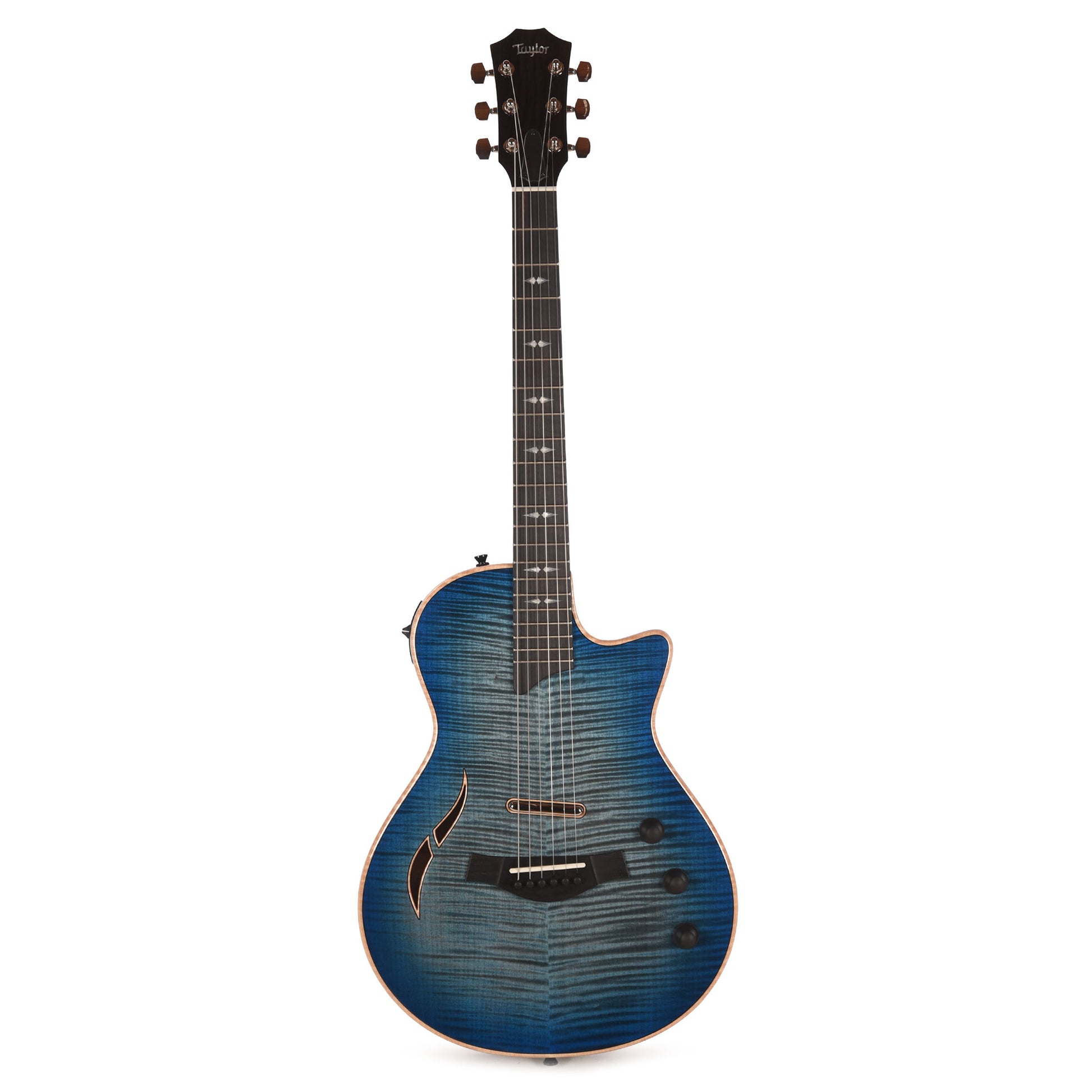 Taylor T5z Pro Figured Big Leaf Maple Harbor Blue Electric Guitars / Semi-Hollow