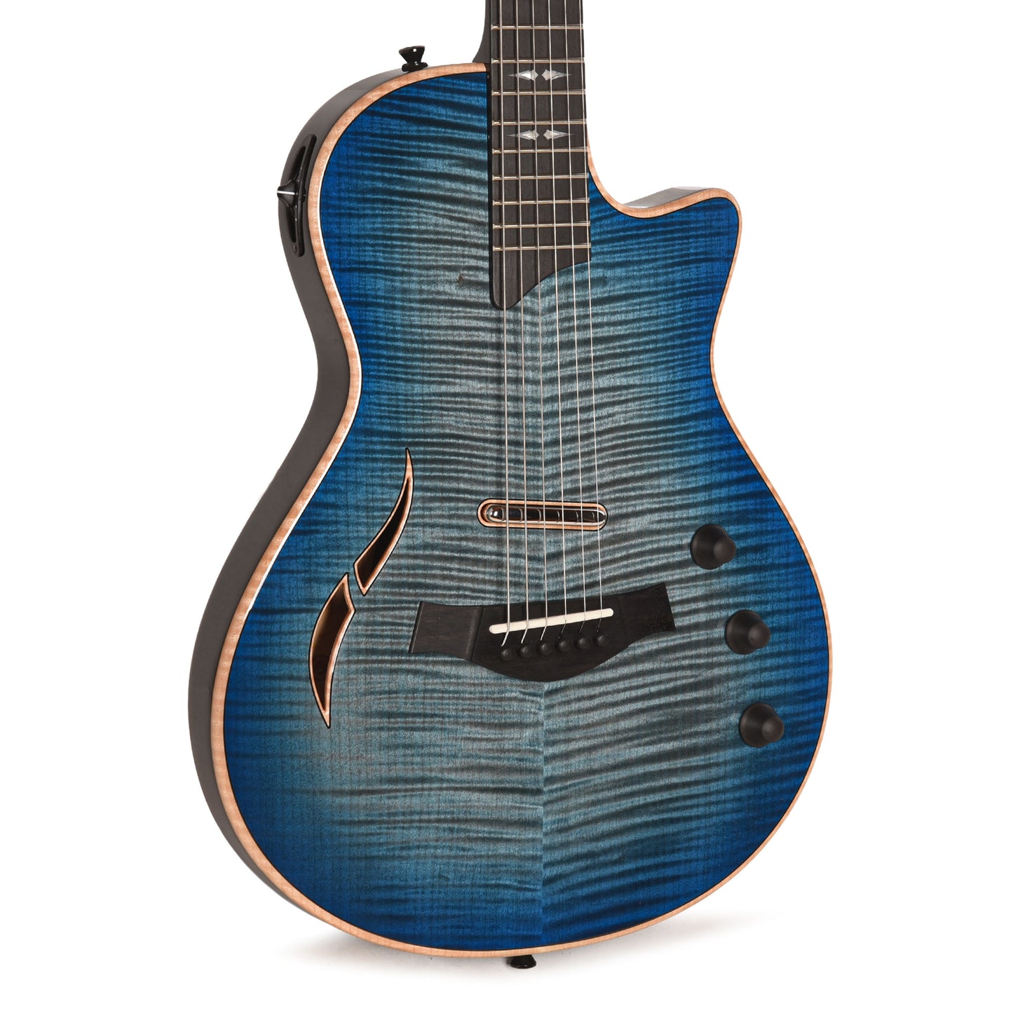 Taylor T5z Pro Figured Big Leaf Maple Harbor Blue Electric Guitars / Semi-Hollow