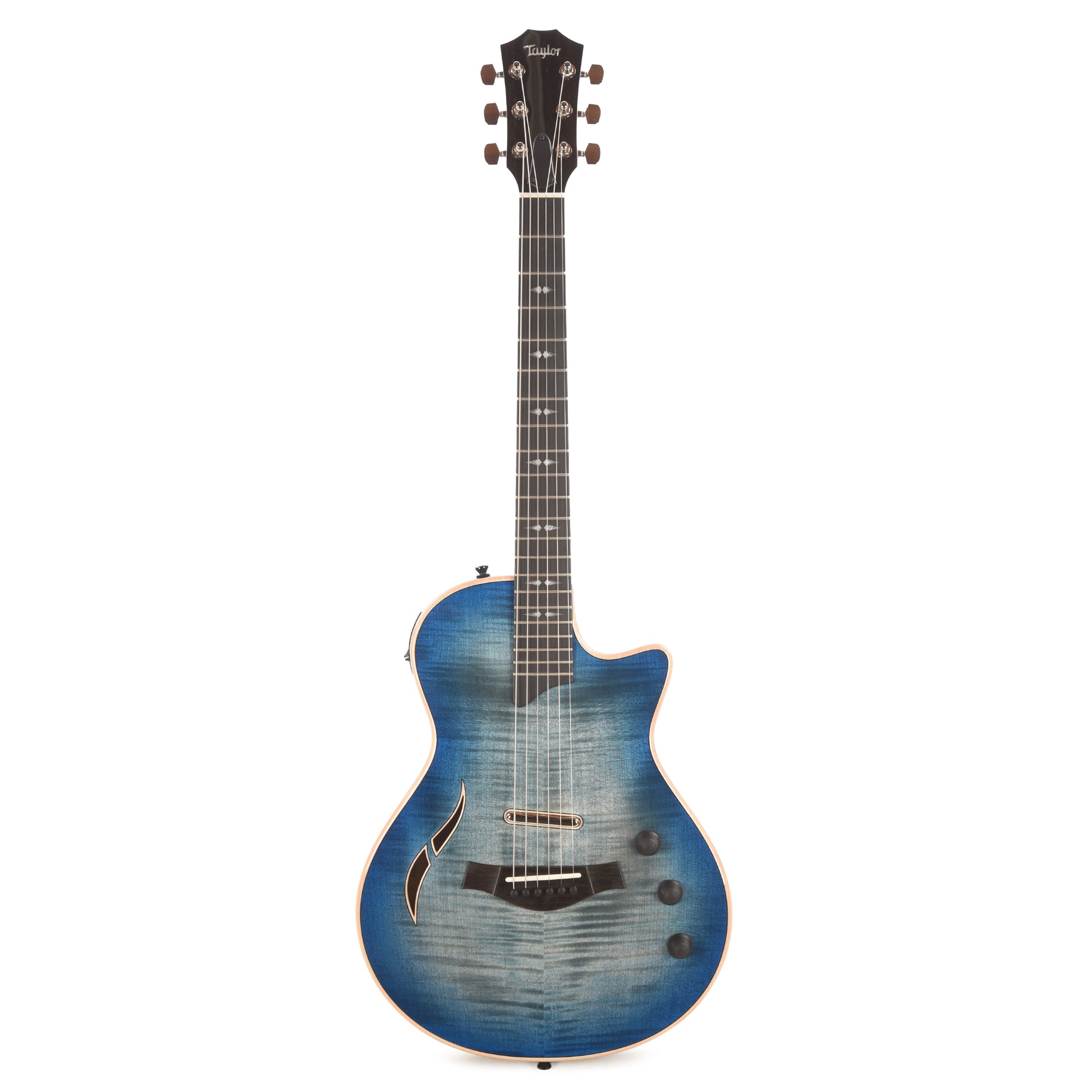 Taylor T5z Pro Figured Big Leaf Maple Harbor Blue Electric Guitars