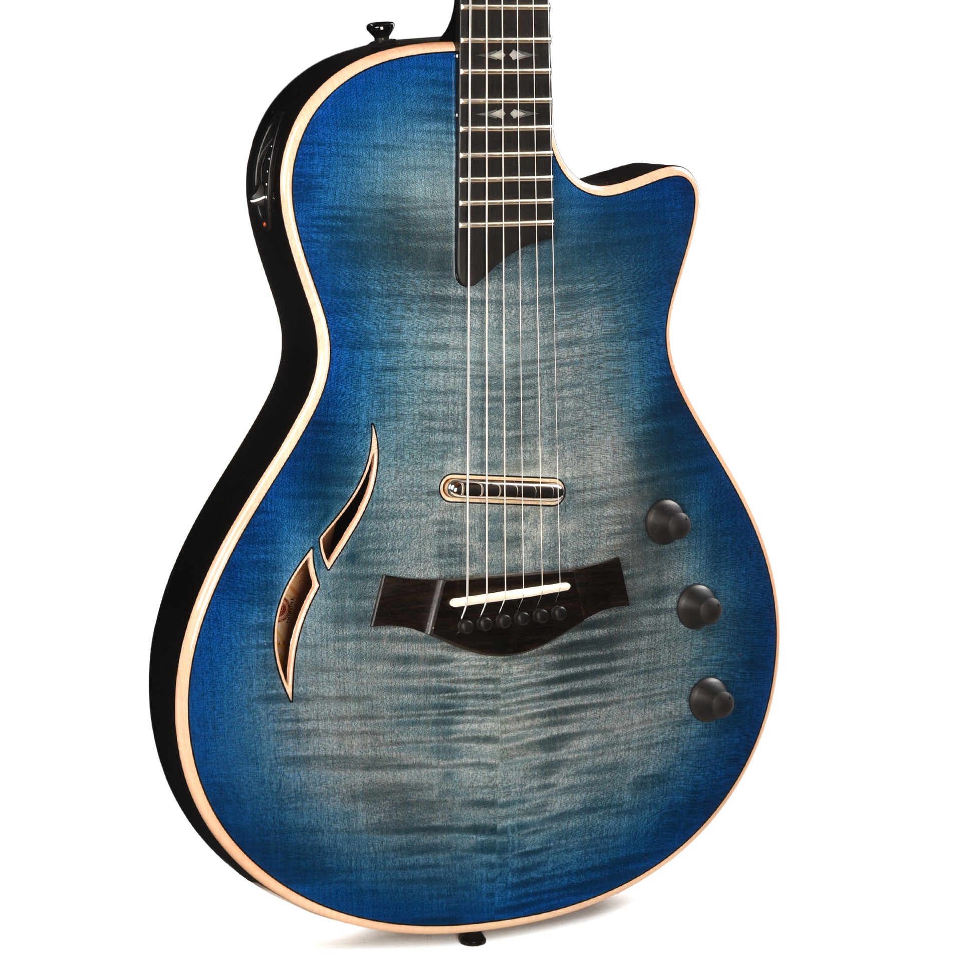 Taylor T5z Pro Figured Big Leaf Maple Harbor Blue Electric Guitars