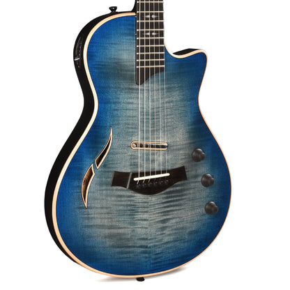 Taylor T5z Pro Figured Big Leaf Maple Harbor Blue Electric Guitars