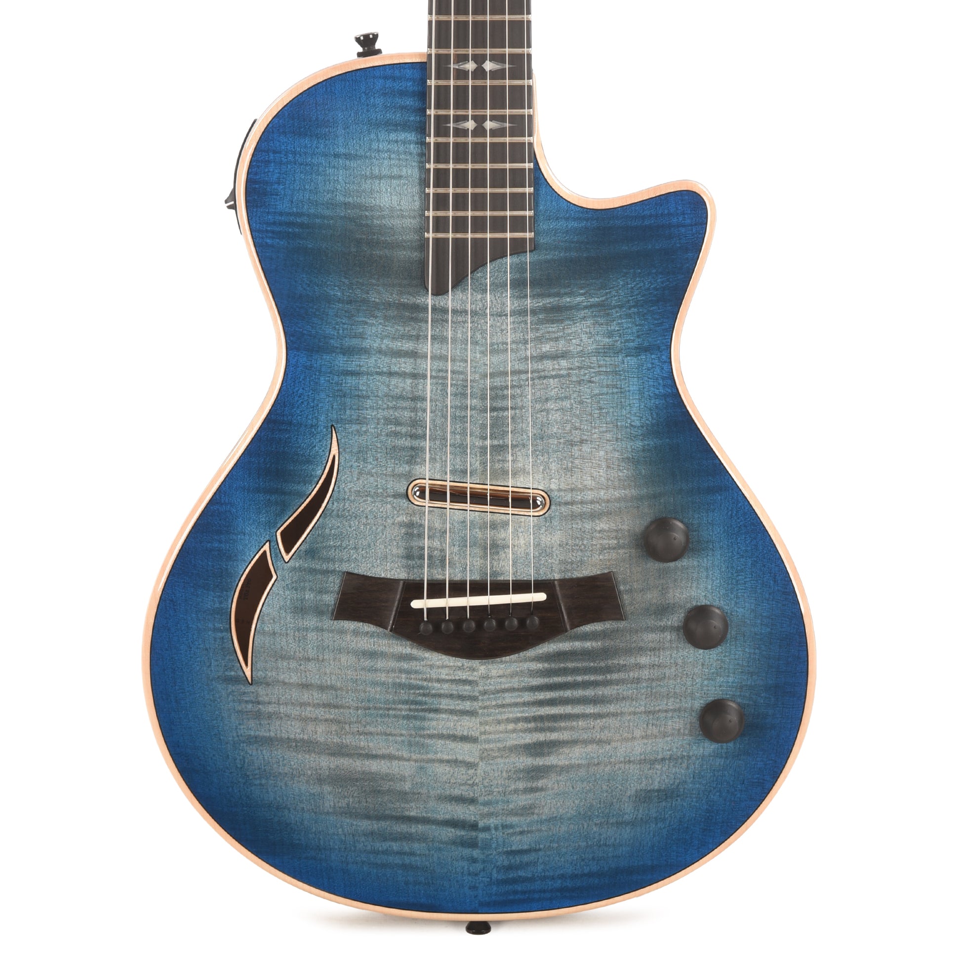 Taylor T5z Pro Figured Big Leaf Maple Harbor Blue Electric Guitars