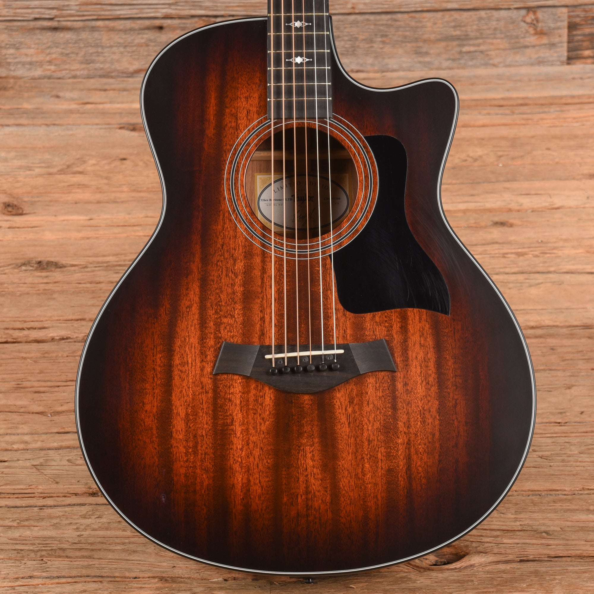 Taylor 326CE Baritone-6 LTD Sunburst 2021 - Zac Brown